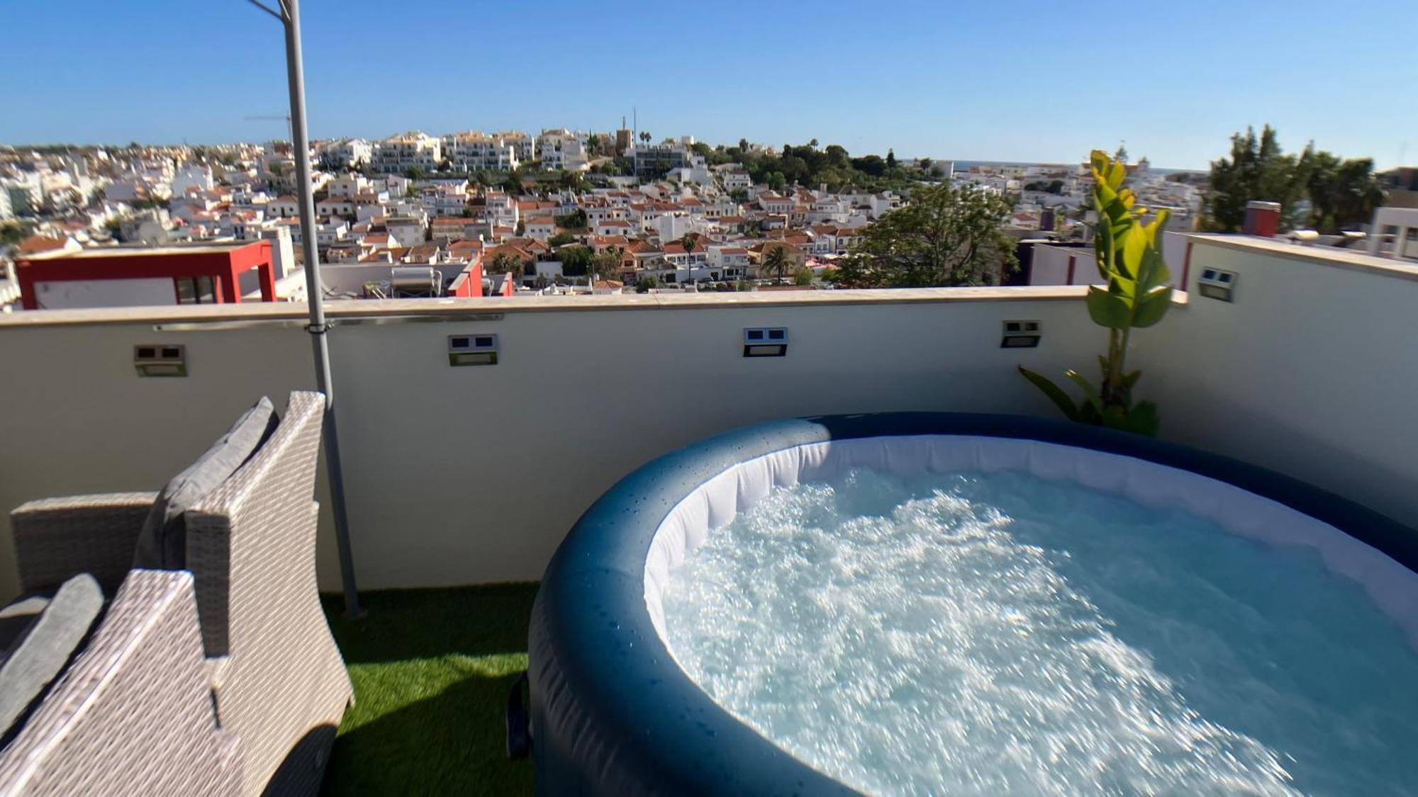 Apartment Beta - 2 Bedrooms, Private Rooftop Patio With Hot Tub, Bbq And View Ferragudo (Faro) Exterior foto